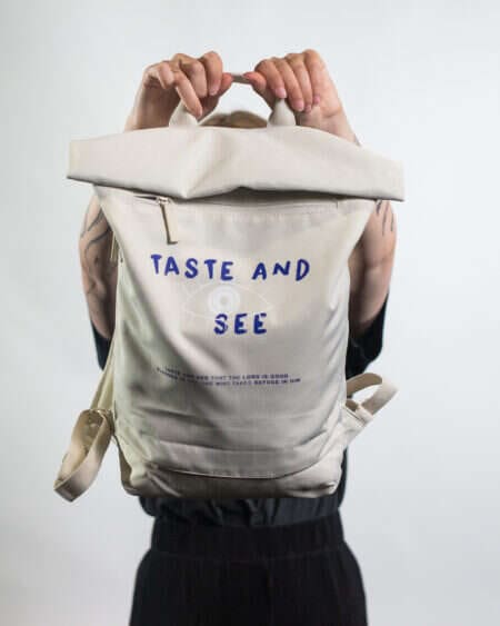 TASTE AND SEE – vodeodolný ruksak